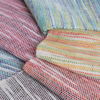 Exemple de tissage avec les fils Caterpillar Ashford en coton
