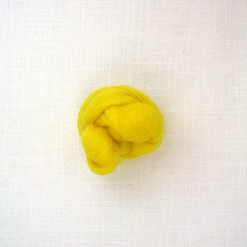 Fibre Merino 23 microns couleur Yellow